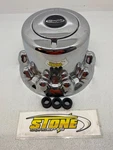 PNHA212RHC Phoenix Chrome Plastic 10 Lug Big Rig Semi Wheel Simulator Center Cap. Fixed Price $80.00.