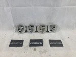 Porsche 996 997 986 987 Carrera Boxster Cayenne Panamera Silver Wheel Cap Set. Fixed Price $212.67.