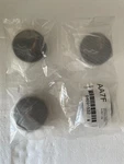 Nos Chevrolet Corvette Carbon Flash Ring Black Painted Button Caps. Fixed Price $49.99.