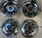 Sierra 3500HD 17" Stainless Steel Dually Wheel Simulator Set For 2011 Current. Fixed Price $399.99.