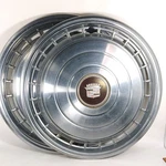 1979 Cadillac Fleetwood Deville Hubcaps (2) 15" Wheel Covers Great Condition. Fixed Price $20.00.