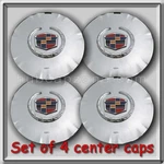 Set Of Chrome 2013-2014 Cadillac Srx 17"-18" Wheel Center Replica Hubcaps. Fixed Price $180.00.