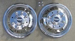 Ford F350 17" 2005-2026 Pacific Dualies Dually Wheel Simulators Fronts Only. Fixed Price $209.00.