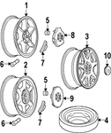 Genuine Gm Center Cap 09592949. Fixed Price $44.17.