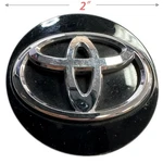 For Toyota Yaris Ia Oem Center Cap 2017-2018 Black DB7P-37-190 75181 (2 In). Fixed Price $19.96.