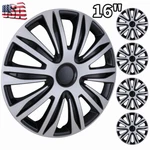 (4 PACK)16 Inch Universal Wheel Rim Cover Hubcaps Snap On Car Truck Fit R16 Tire. Fixed Price $44.99.