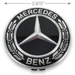 Center Cap Mercedes Benz A222400 Wheel Oem Black Clk G Slk. Fixed Price $18.39.
