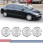 In Set Of 4 Chrome Hubcaps For 2006-2011 Honda Civic R16 Wheel Rims Cover. Fixed Price $52.86.