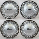 1992-1993 Chrysler New Yorker # 483 14" Hubcaps / Wheel Covers Oem 4472454 Set. Fixed Price $140.00.