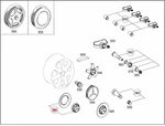 Genuine Mercedes A217 C217 W222 S-class Convertible Hub Cap 22240028009283. Fixed Price $319.07.