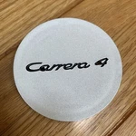 Porsche Carrera Silver Center Cap 993.361.303.04. Fixed Price $45.00.