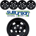 Fits 2013-2024 Ram 1500 Tradesman 17" Gloss Black Wheel Skins # 739-GB New SET/4. Fixed Price $124.99.