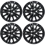 8PC 17" Gloss Black Snap-on Wheel Skins Hubcap Covers For 19-21 Mazda CX-5. Fixed Price $115.99.