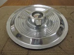 1963 Ford Galaxie 500 Xl 406 427 15" Spinner Hubcap Red White Blue Crest. Fixed Price $125.00.
