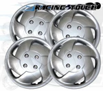 Wheel Cover Replacement Hubcaps 15" Inch Metallic Silver 4PCS Set #083. Fixed Price $48.69.