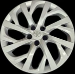 16" Wheel Rim Cover Hubcap Fits 2017 2018 2019 Corolla Silver Snap On 61181. Fixed Price $35.00.