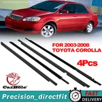 7573002180FOR 03-08 Toyota Corolla Weather Strips Window Moulding Trim Seal Belt. Fixed Price $35.95.