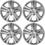 Custom Accessories 4-PACK 15" SGT-5 Wheel Covers/hubcaps Silver/chrome. Fixed Price $50.99.