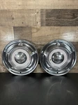 (2) Genuine 1958 Oldsmobile Super Dynamic 88 98 14" Hubcap Wheel Cover White Oem. Fixed Price $49.99.
