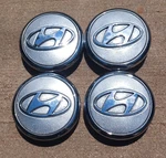 Hyundai Elantra Center Cap Set (4 Pieces) 2007-2010 Part# 52960-2H700 Repainted. Fixed Price $34.95.