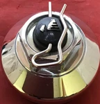 One New Progressive Chrome Center Cap 96-0156 /11454. Fixed Price $14.99.