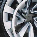 Tesla 2026-2025 New Model Y Covers For The Original Wheels 3 Pieces. Fixed Price $39.99.