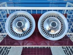 1977-1979 Ford Thunderbird T-bird 15" Hubcaps (2) Factory Oem # D7SC-1130-B2A. Fixed Price $119.99.