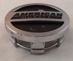 American Muscle Wheels Chrome / Black Custom Center Caps (1) # C-amo-. Fixed Price $29.00.