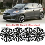 For Scion Xd Xb Xa 16" Set Of 4 Snap Full Hub Caps Car Wheel Covers Steel Rim. Fixed Price $69.12.