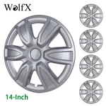 14" Sliver Lacquer Wheel Covers Snap On Hub Caps Accessories For R14 Tire Abs+pc. Fixed Price $39.99.