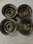 Set 4 1973-1987 Chevy Gmc Truck Blazer Kelsey Hayes 15X8 6 Lug Steel Wheel Ccuv. Fixed Price $1299.95.