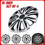16" Set Of 4 Universal Wheel Covers Snap On Full Hub Caps Fit R16 Tire&steel Rim. Fixed Price $47.99.