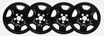 Gloss Black Wheel Covers Set Of Fits 2014-2020 Jeep Compass IMP97BLK. Fixed Price $89.99.