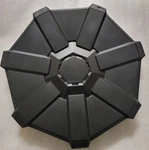 Oem 2024 Tesla Cybertruck Aero Wheel Cover Hubcap 1250232-00-E#2. Fixed Price $218.00.