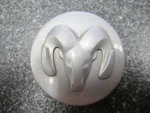 Dodge Ram Silver Oem Center Caps 1-7/8" 43MM 04782764AA 0WG23TRMAA ONE/1*. Fixed Price $10.00.