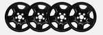 Fits 2015-2022 Jeep Renegade Sport 16" Spoke Black Wheel Skins # IMP-97BLK Set. Fixed Price $80.00.