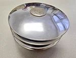 Set Of Used Porsche 356C 356SC 911 912 914-6 Chrome Hubcaps W Center Nla #29. Fixed Price $100.00.