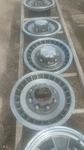 Genuine 1987 To 1994 Ford F250 F350 16 Inch Hubcaps F0TZ-1130-C. Fixed Price $175.00.