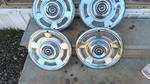 Set Of Four 1967 Chevrolet Chevelle Malibu Wheel Cover Hubcaps Oem. Fixed Price $75.00.