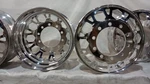 22" 22.5" Hex Plus Dually Wheels Ford Chevy Gmc Dodge Adapters And Caps. Fixed Price $5825.41.