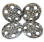 4 - 17" Chrome Wheel Covers Full Hubcaps 5 Spoke 2010 11 2012 Ford Fusion. Fixed Price $59.95.