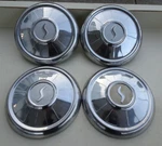 1961-1963 Studebaker 10" Set Of 4 Early Silver Center. Fixed Price $149.95.