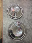 1968-70 Chevy Chevelle Camaro Dog Dish Poverty Hubcap Copo 427 Pair (2) Units. Fixed Price $150.00.