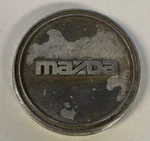 Genuine Mazda Oem Center Hub Cap Black/chrome Metal 58MM L1-1-T4. Fixed Price $15.80.
