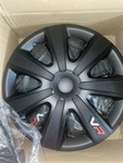 Set Of 4 Replacement Alpena Carbon Hubcap Wheel Cover Black VR-17 17" New. Fixed Price $99.99.