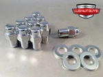 20 Lug Nuts 7/16 Chrome Mag Wheel .75 Shank Keystone Chevrolet Pontiac Gm. Fixed Price $22.97.