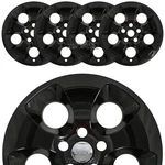 Fits Jeep Wrangler Sahara Jk 2013-2018 Black 18" Wheel Skins Hub Caps Rim Covers. Fixed Price $89.99.