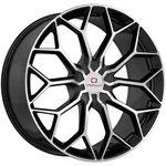 Cavallo CLV-44 22X8.5 5X4.5"/5X120 +38MM Black/machined Wheel Rim 22" Inch. Fixed Price $453.84.