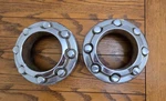 Ford F250SD F350SD 4X4 05-10 Oem Front Chrome Center Caps Pair 5C34-1A096-RC. Fixed Price $35.00.