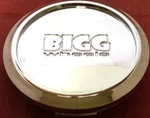 One Used Bigg Wheels Custom Center 1/2 CAP982K62 Chrome /11410. Fixed Price $19.99.